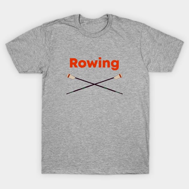 Rowing T-Shirt by Obstinate and Literate